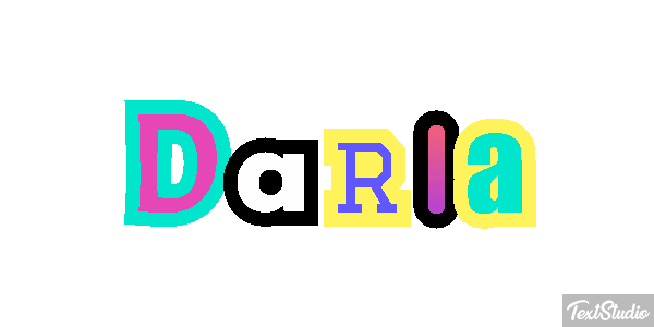 Daria Text effect