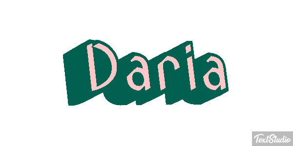 Daria Text effect