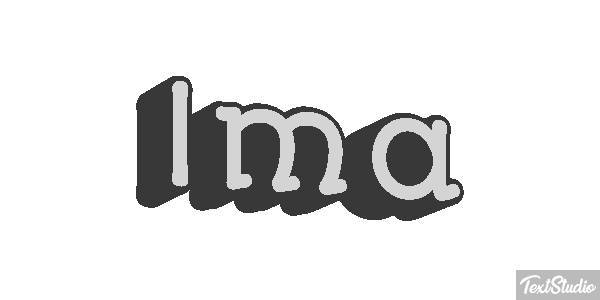 Ímã Efeito do texto