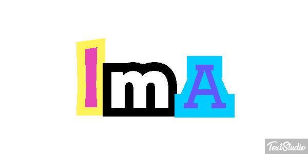 Ímã Efeito do texto
