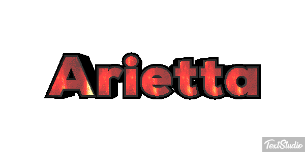 Arietta Text effect