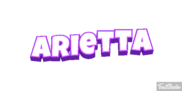 Arietta Text effect