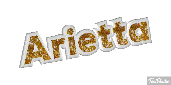 Arietta Text effect