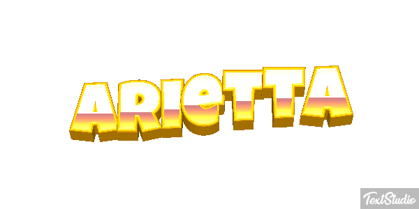 Arietta Text effect