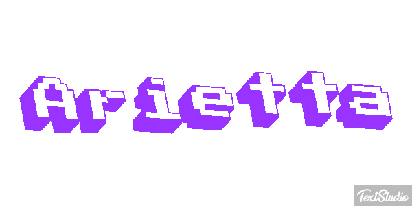 Arietta Text effect