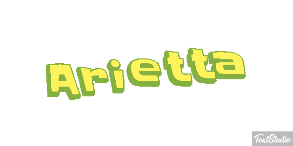 Arietta Text effect