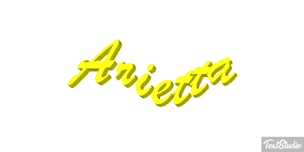 Arietta Text effect