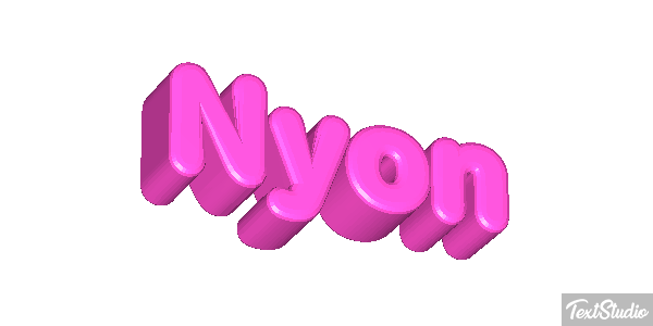 Nyon Efekt tekstowy