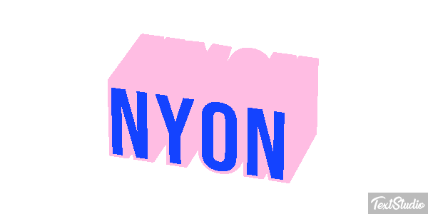 Nyon Efekt tekstowy