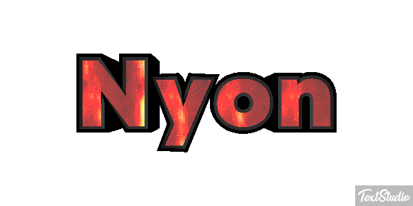 Nyon Efekt tekstowy