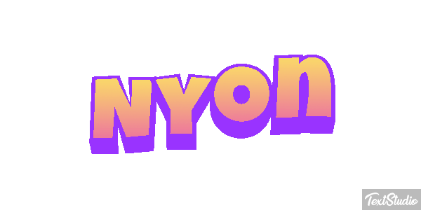 Nyon Efekt tekstowy