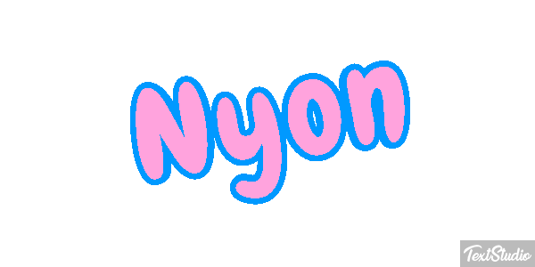 Nyon Efekt tekstowy
