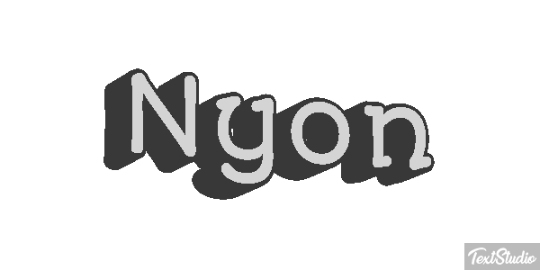 Nyon Efekt tekstowy