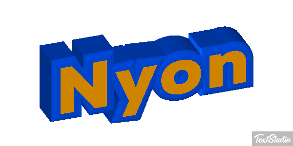 Nyon Efekt tekstowy