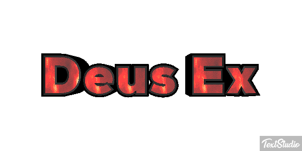 Deus Ex Text effect
