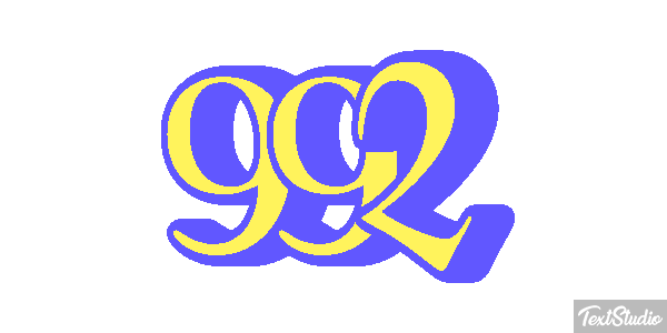 992 テキスト効果