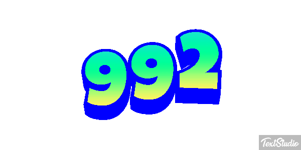992 テキスト効果