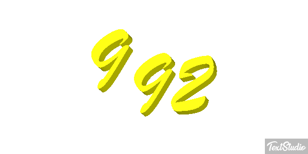 992 テキスト効果