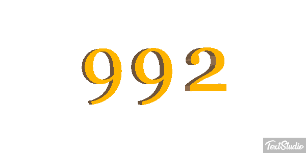 992 テキスト効果