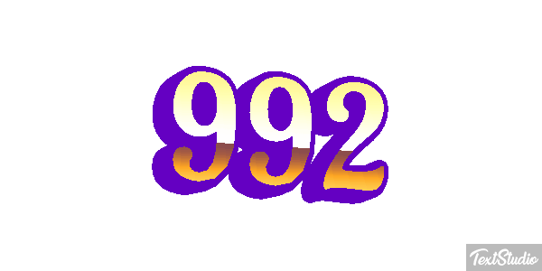 992 テキスト効果