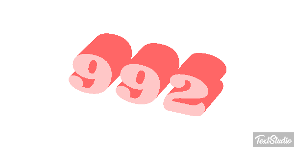 992 テキスト効果