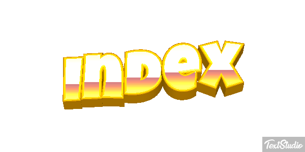 Index Text effect
