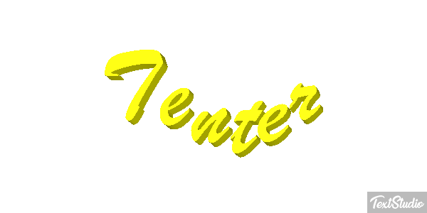Tenter Effet de texte