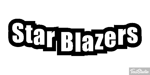 Star Blazers Texteffekt