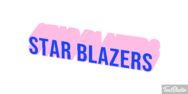 Star Blazers Texteffekt