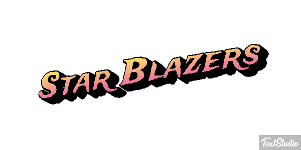 Star Blazers Texteffekt