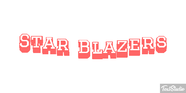 Star Blazers Texteffekt