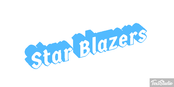 Star Blazers Texteffekt