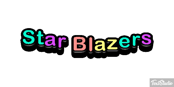 Star Blazers Texteffekt