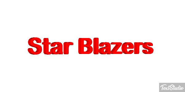 Star Blazers Texteffekt