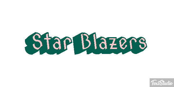 Star Blazers Texteffekt
