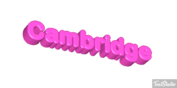 Cambridge Text effect