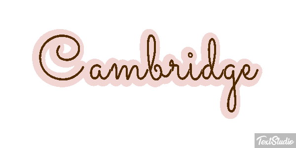 Cambridge Text effect