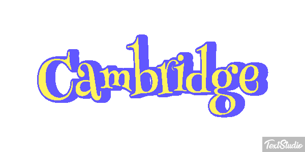 Cambridge Text effect
