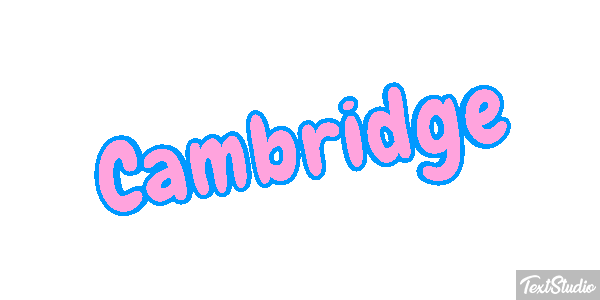 Cambridge Text effect