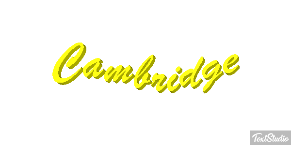 Cambridge Text effect