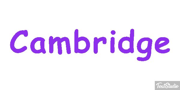 Cambridge Text effect