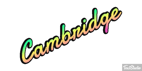 Cambridge Text effect
