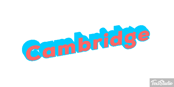 Cambridge Text effect