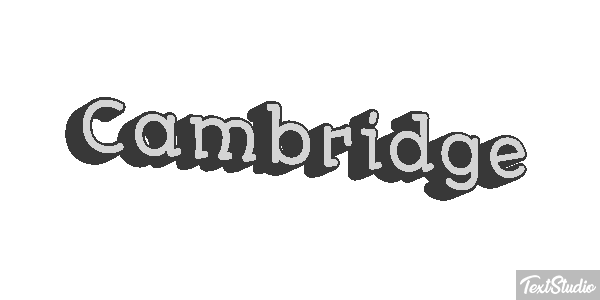 Cambridge Text effect