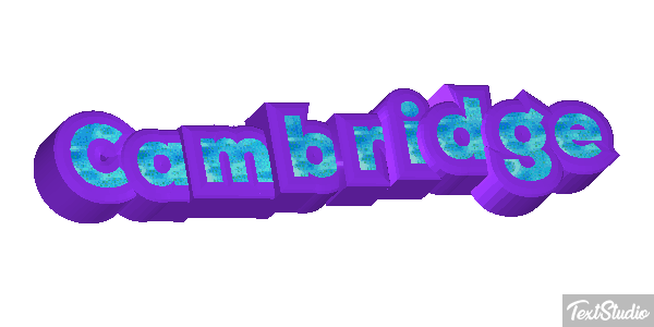 Cambridge Text effect