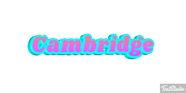 Cambridge Text effect