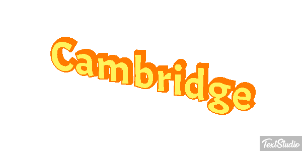Cambridge Text effect