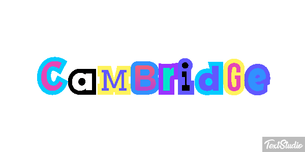 Cambridge Text effect