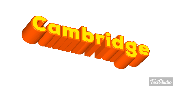 Cambridge Text effect