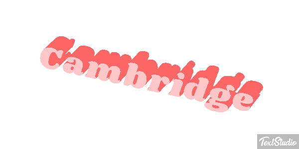 Cambridge Text effect